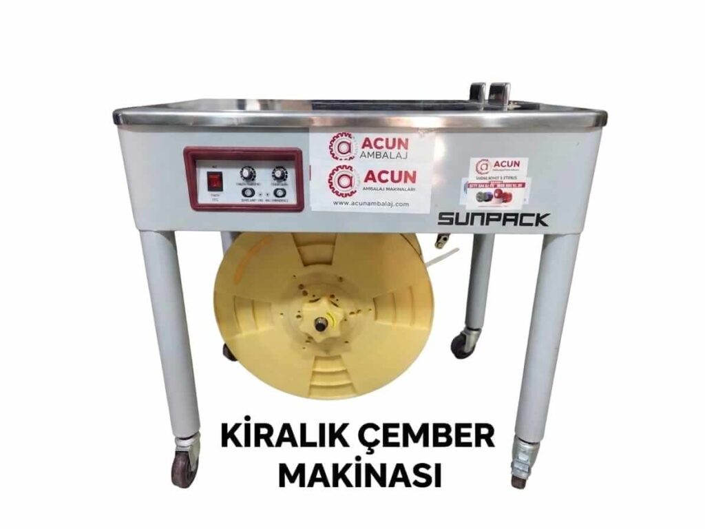 Kiralık TD-88 Sunpack Yarı Otomatik Çember Makinesi